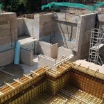 Construction of swimming pool