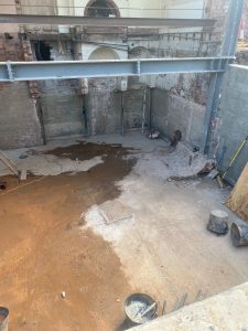 New & existing basement