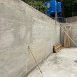 Waterproof concrete traditional walls