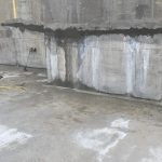 Construction joint waterproofed
